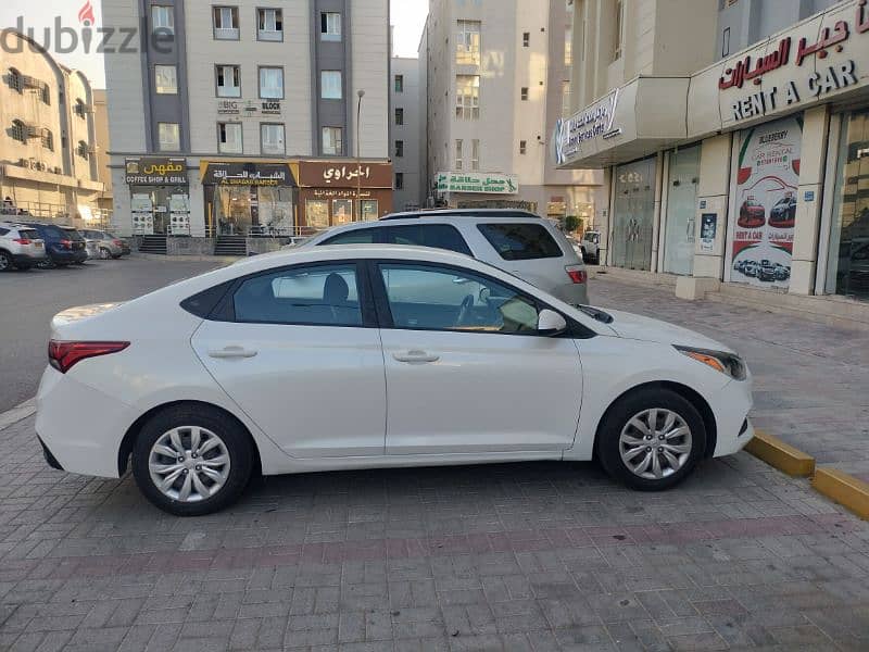 Hyundai Accent 2020 model for Rent in very Good Conditio اكسنت للايجار 6