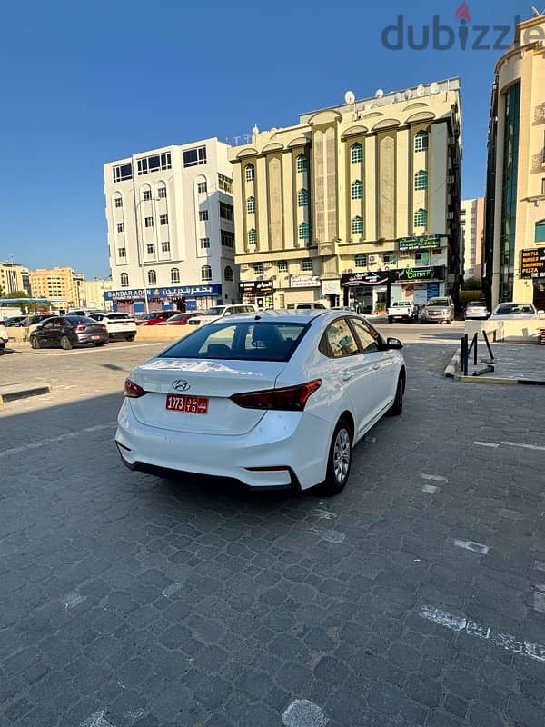 Hyundai Accent for Rent 2020 Model in v good condition اكسنت للإيجار 5