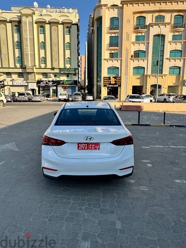 Hyundai Accent for Rent 2020 Model in v good condition اكسنت للإيجار 6