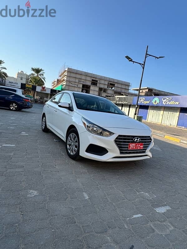 Hyundai Accent for Rent 2020 Model in v good condition اكسنت للإيجار 8