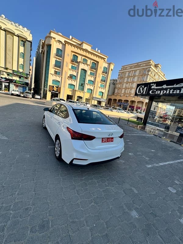 Hyundai Accent for Rent 2020 Model in v good condition اكسنت للإيجار 9