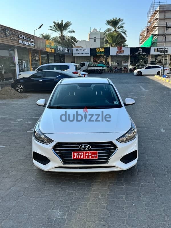 Hyundai Accent for Rent 2020 Model in v good condition اكسنت للإيجار 11