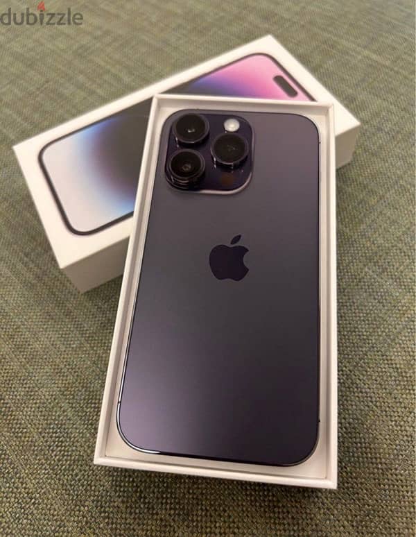 iPhone 14 Pro, 256gb Deep Purple Arabic 0