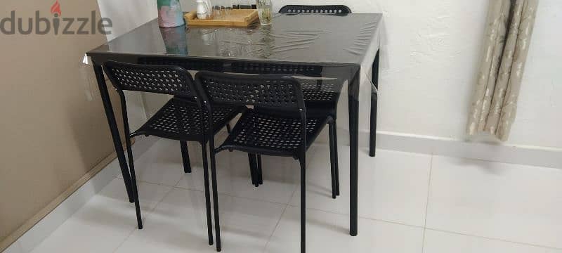 IKEA dinner table and chair 2