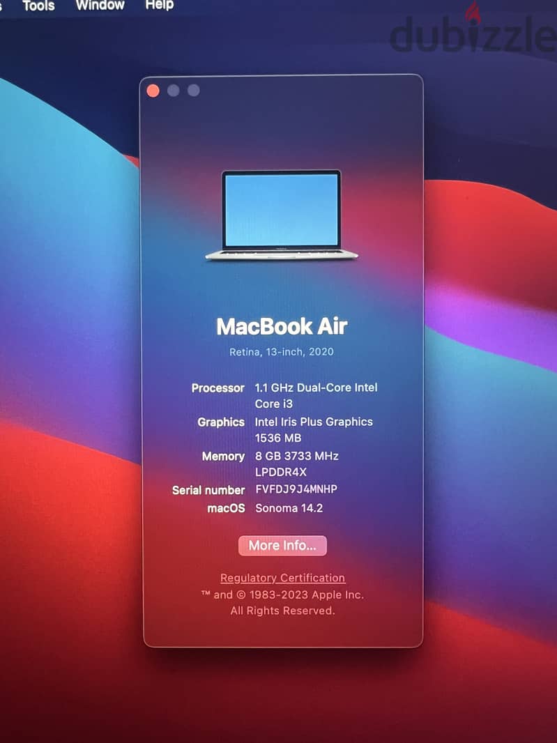 MacBook Air 13" 2020 2