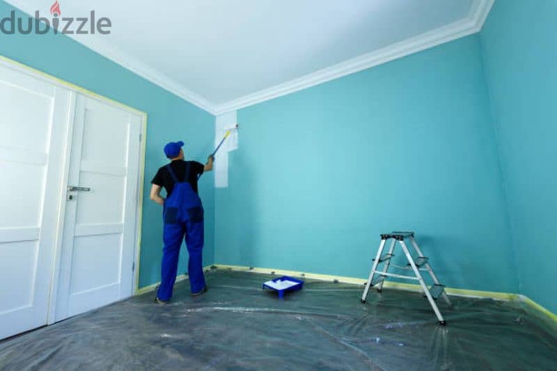 we do all type of paint work interior designing and gypsum board 0