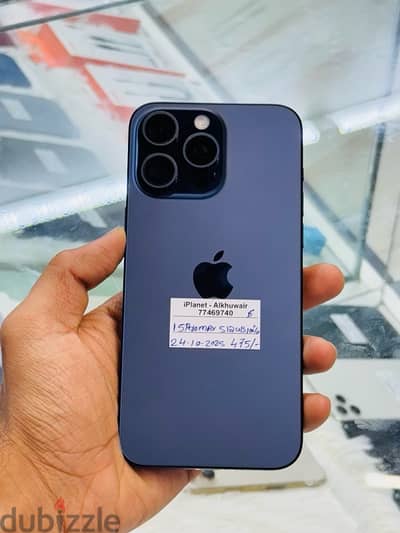 iPhone 15 pro max 512GB only 1 month used amazing phone best price