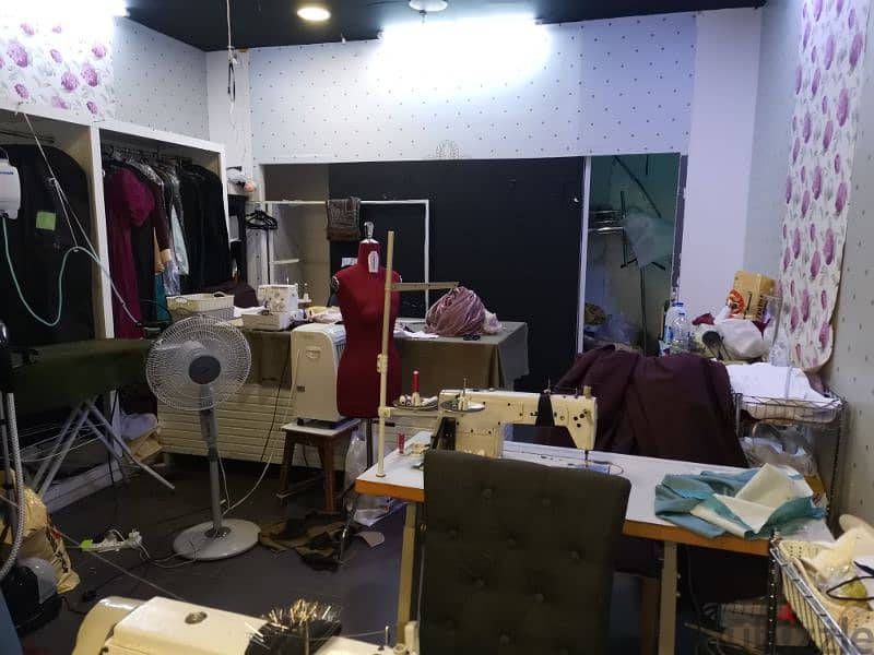 Tailor workshop for sale  in Excellent case 2