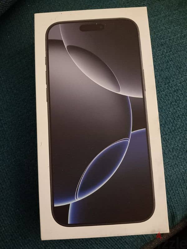 New IPhone 16 pro max 512 GB Black Titanium 0