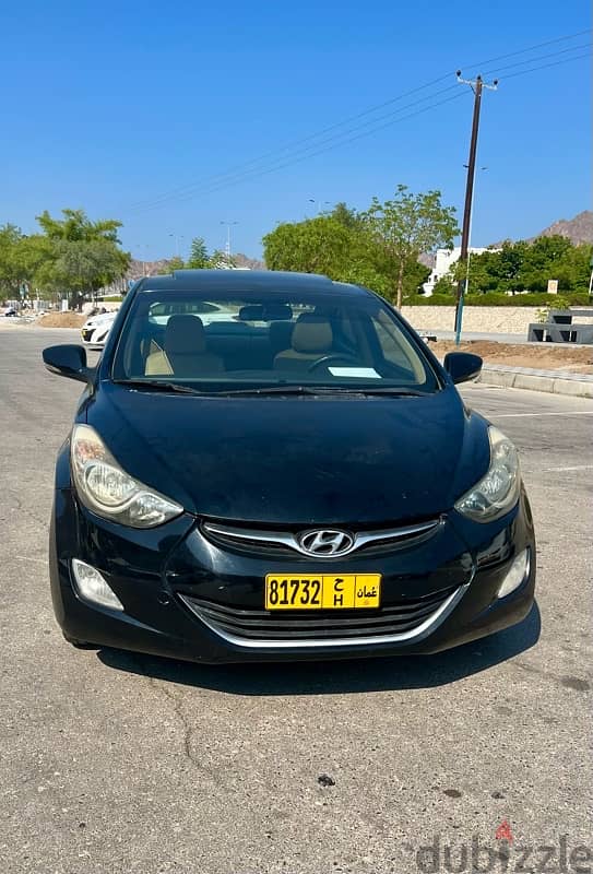 Hyundai Elantra 2012 oman car no 1 option 1.8 cc good condition 0