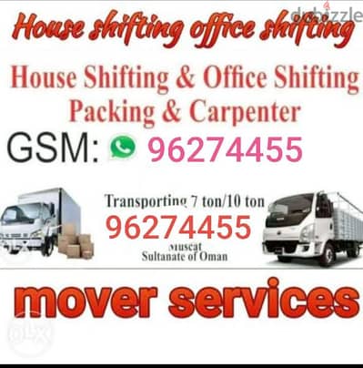 House shiffting Experience carpenter service