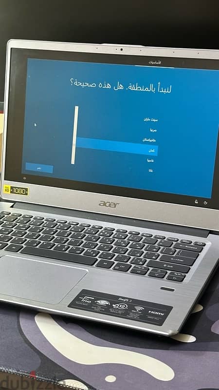 لابتوب acer يحتوي ع كرت شاشة 2GB وذاكره 1TB ورام 8 GB 0