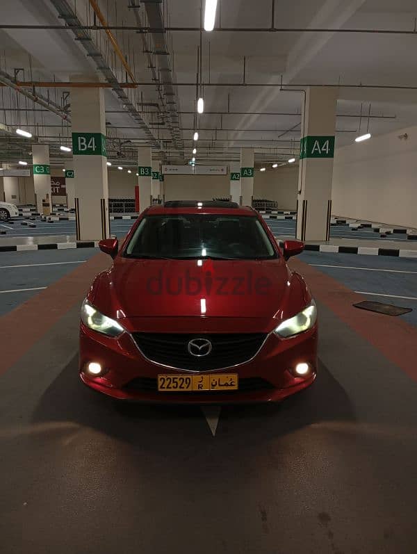 Mazda 6 2014 Luxury Full option oman Agency 0