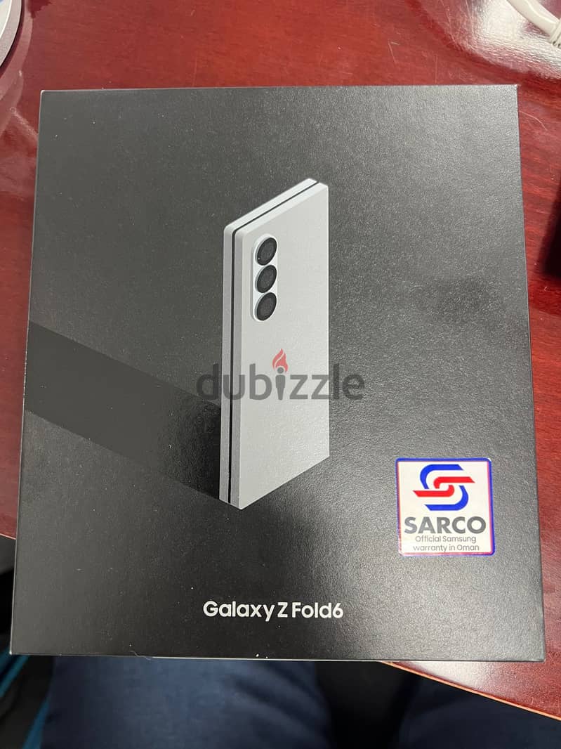 Samsung Galaxy Z Fold6 5G 256GB 12GB Silver Shadow AI Smartphone 1