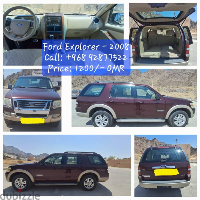 Ford Explorer 2008 in Excellent Condition 0