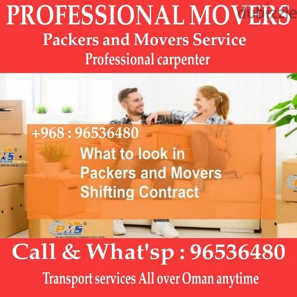 Movers & Packers House shifting office shifting transport service oman 0