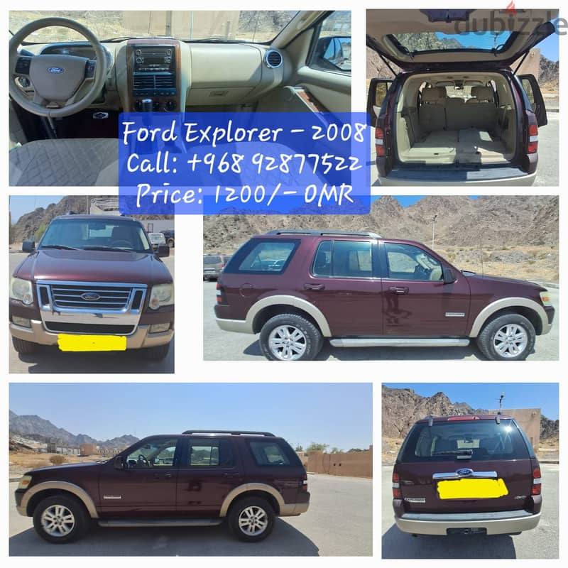 Ford Explorer 2008 in Excellent Condition 0