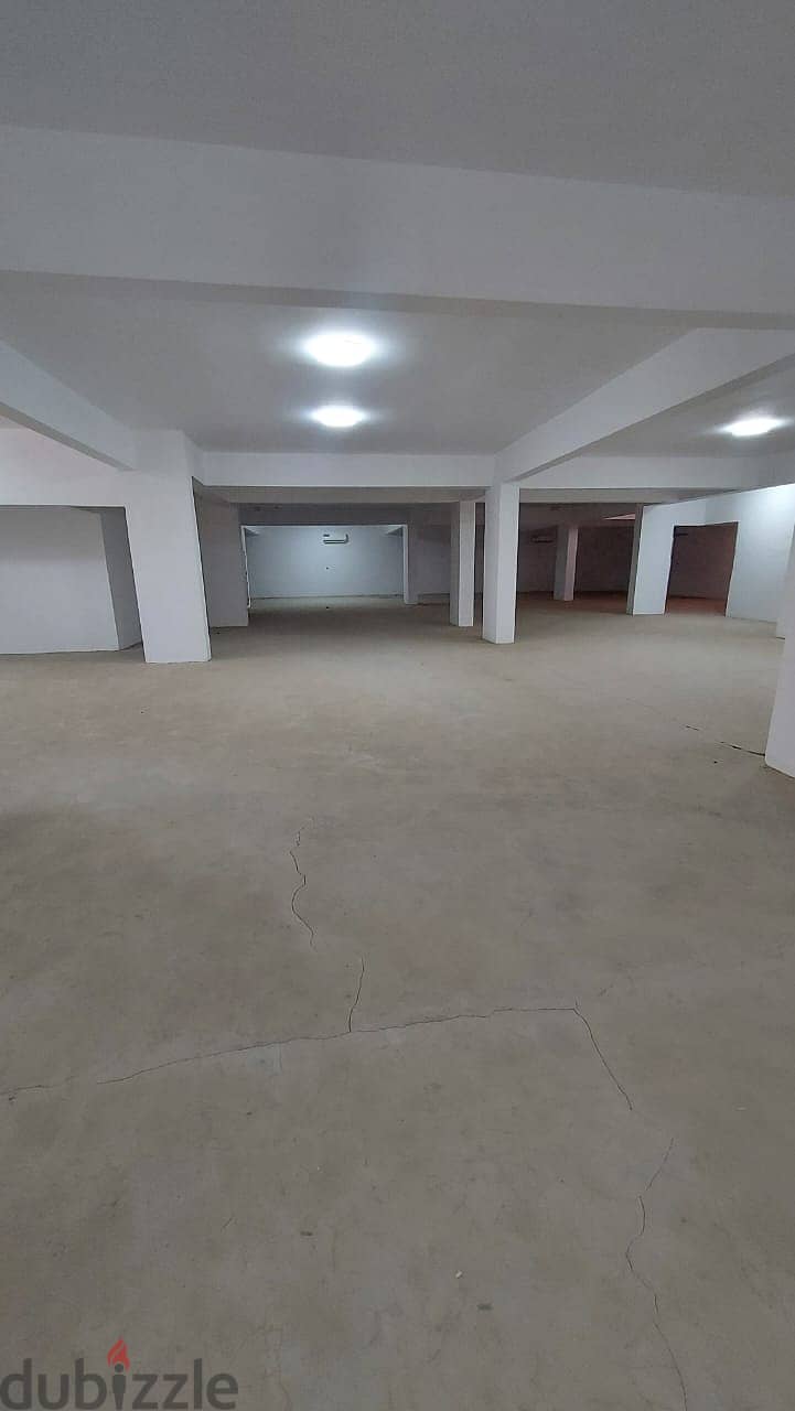 Ground floor warehouse for rent in Falaj Al-Awahi 1