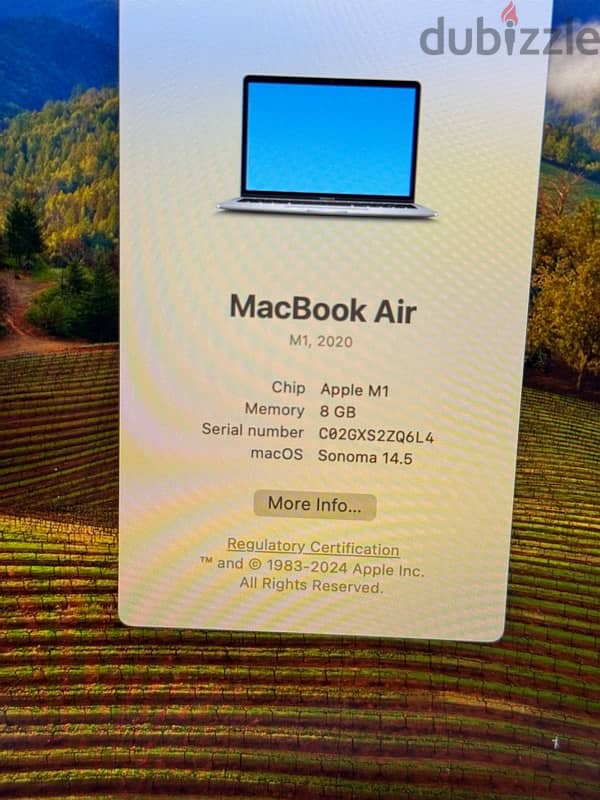 MacBook Air 2020 with m1 Processor 0