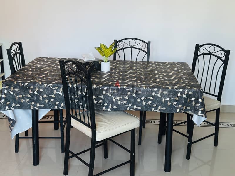 Good Condition Table with 4 chairs 0