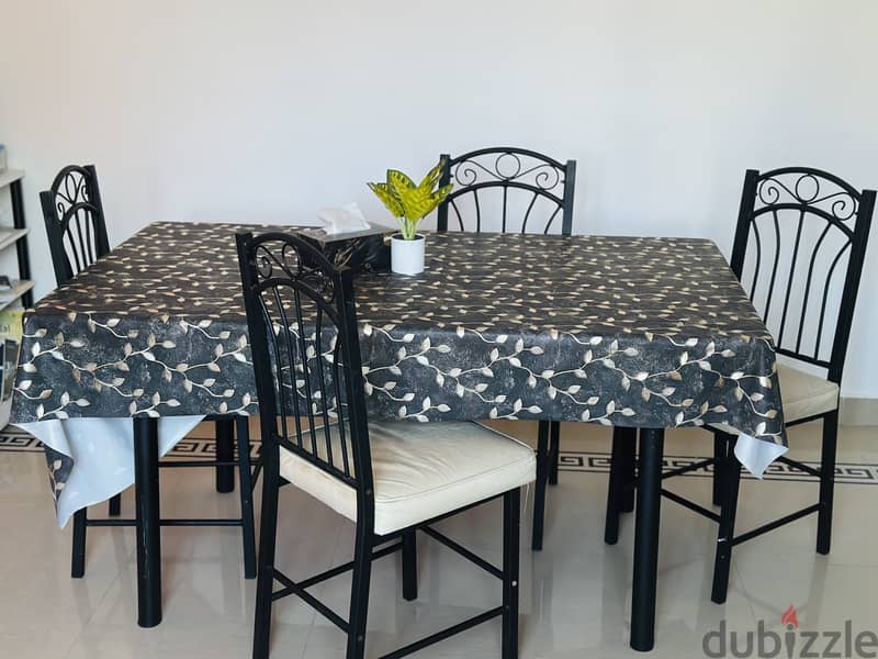 Good Condition Table with 4 chairs 1