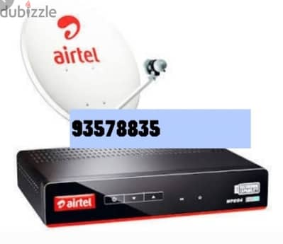 satellite dish nileset arabset airtel dishtv mantines and fixing