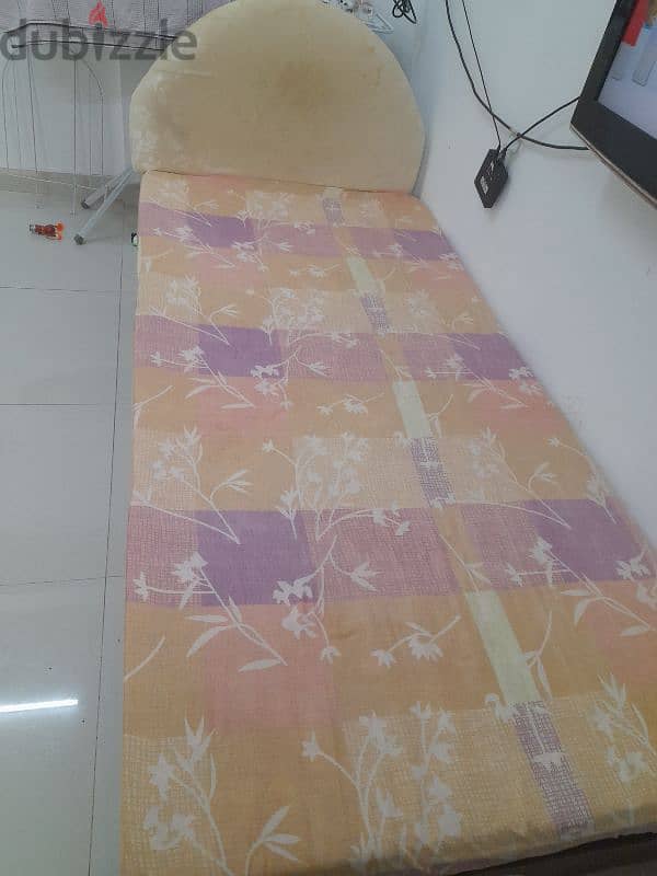 single cot for sale with mattress 2