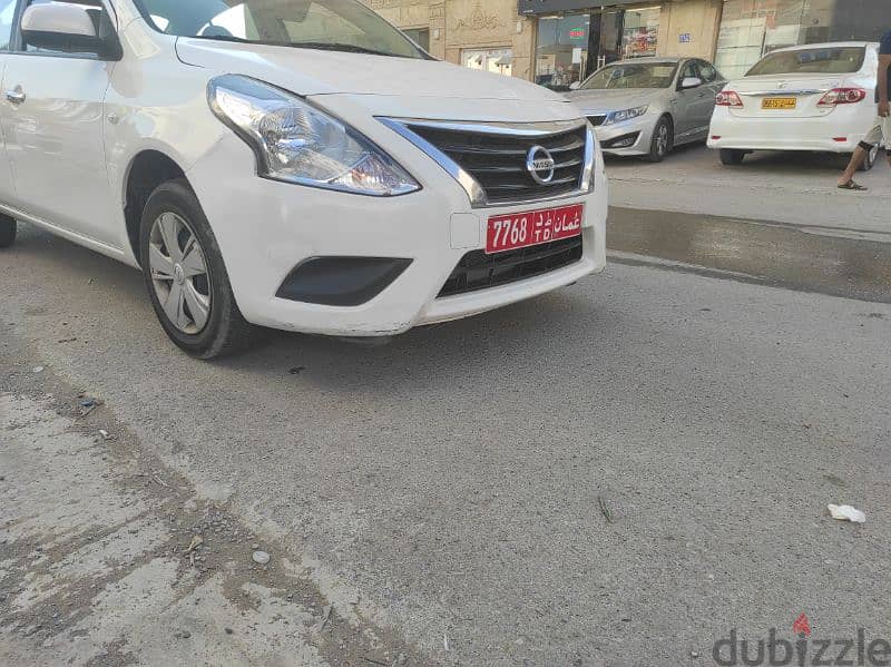 Car for rent start with 7 OMR 0