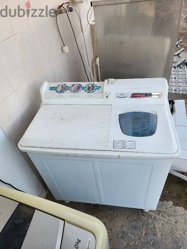 Hitachi washing machine 6.0kg 3