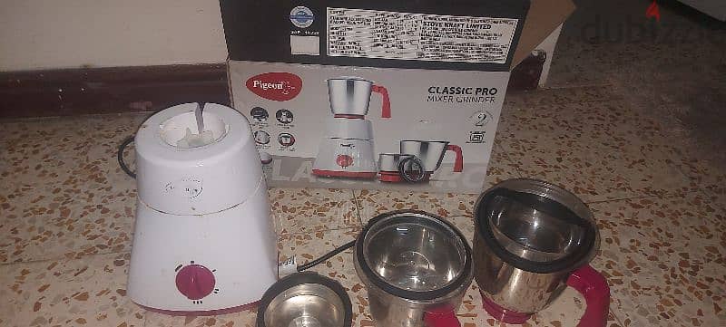 Cook Ware set,Mixer grinder, Clay pot,Glasses & Fiber plate. 0