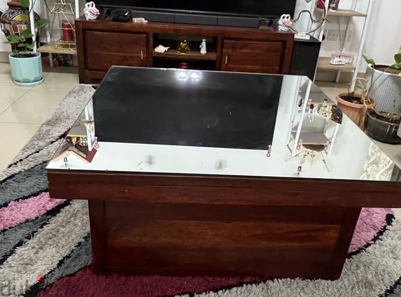 wooden Coffee (Centre)Table and TV Stand 2