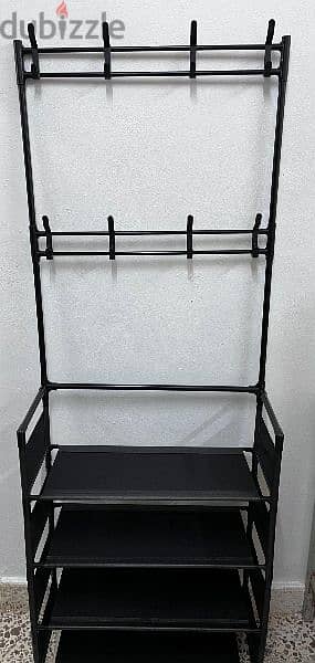 Multilayer clothes hanger and shoe rack 0