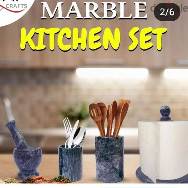 Marble Kitchen items 0