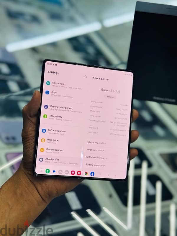 Samsung Z fold 5 256GB 8 gb Ram  best condition good phone 1