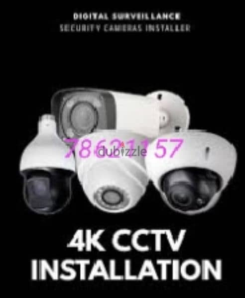 All kinds of CCTV Cameras installations and maintenance are available 0