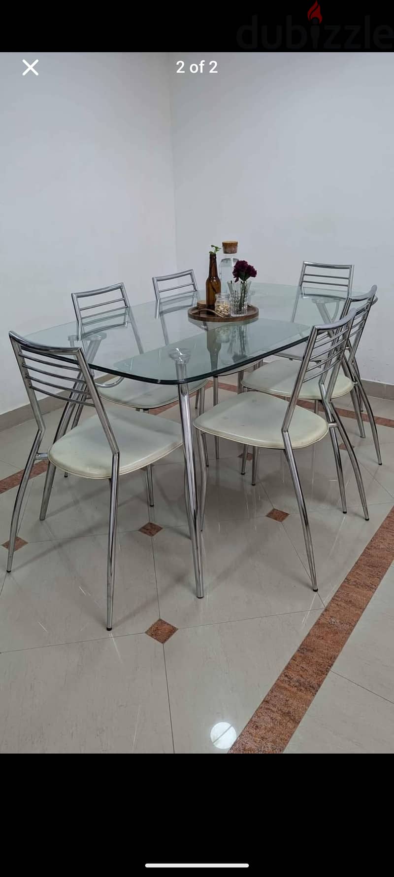 Dining table with 6 chairs 0