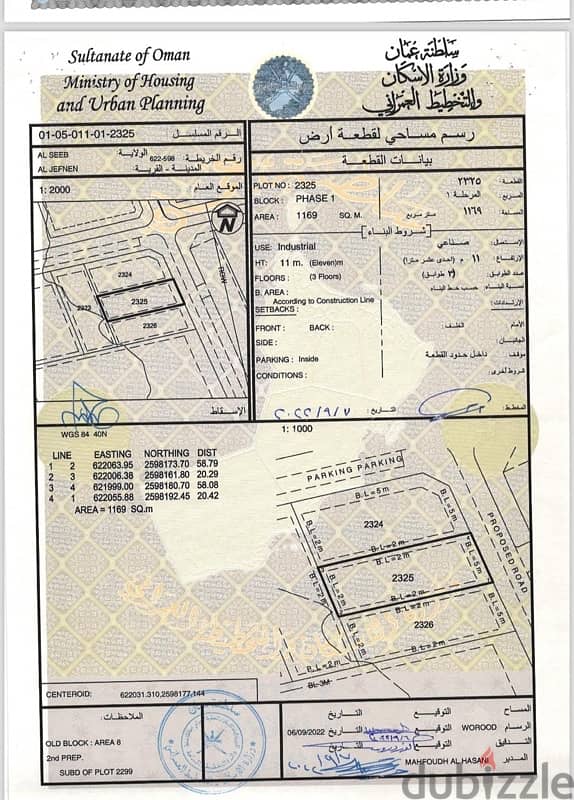 land for rent in Al Jafnayn أرض للإيجار في الجفنين 0