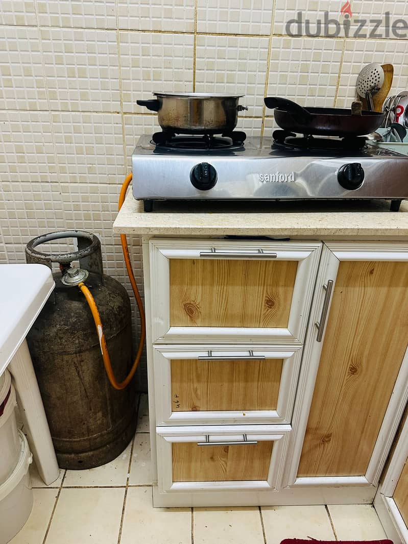 Gas Stove + Gas Cylinder 0