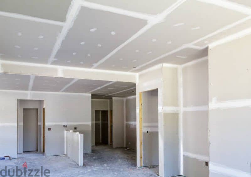 gypsum board Partition And full House paint and maintenance work 0