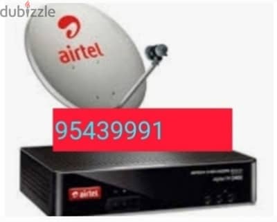 Home service  Nileset Arabset Airtel DishTv osn fixing