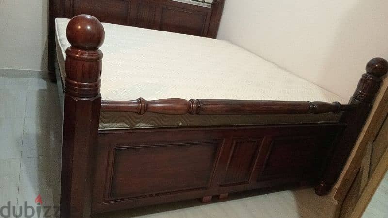 for. sale. bed. mattress table  set 9