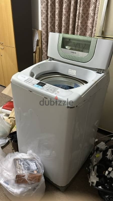 Hitachi Washing Machine 8kg (Noise while in spin mode) 0