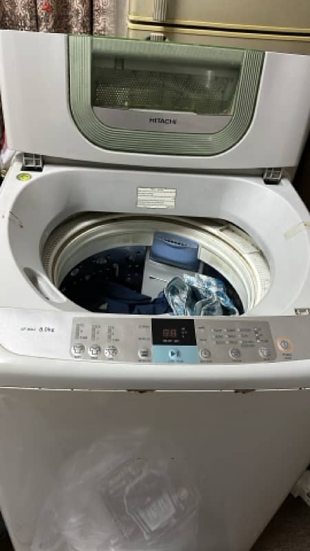 Hitachi Washing Machine 8kg (Noise while in spin mode) 1