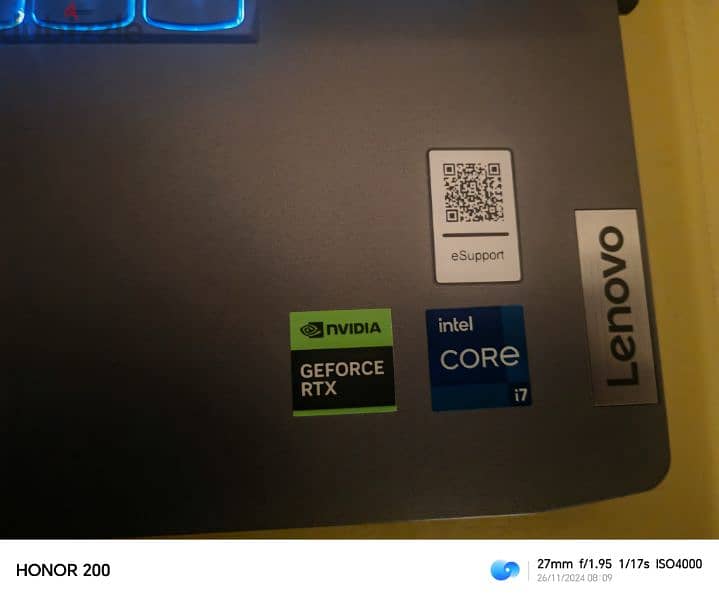 Lenovo LOQ gaming laptop, 39 months warranty. 4