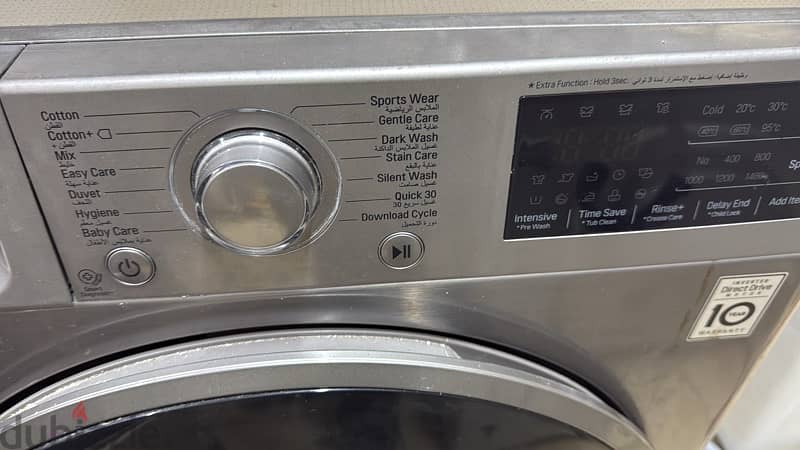 LG 8 kg washing machine available for sale in working condition 0