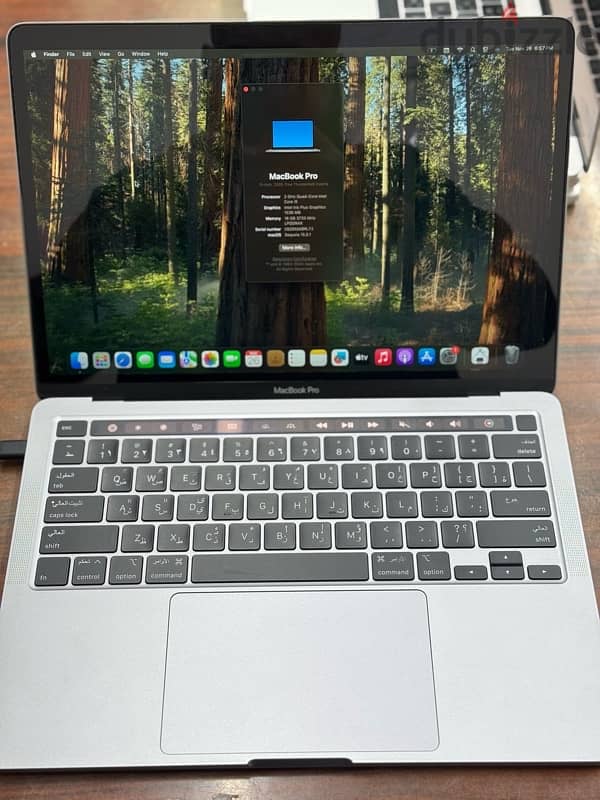 MacBook Pro 2020 with Touch id 16gb Ram 1Tb ssd 4