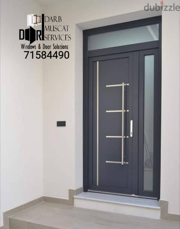 Casting aluminium entrance door 130 only 0