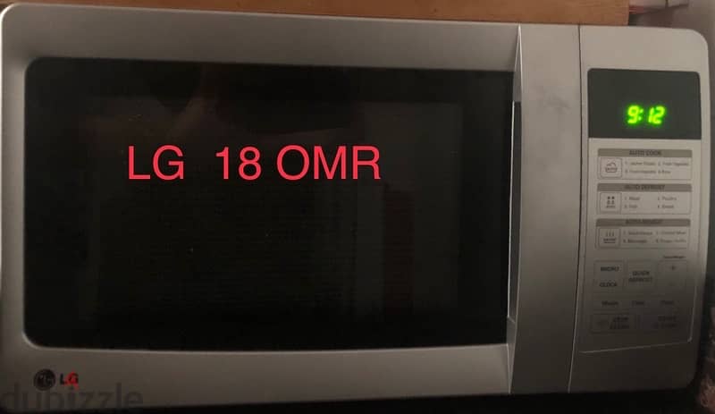 LG microwave in great condition, location: Maabailah 0