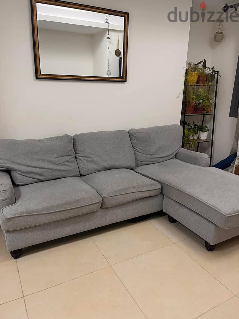 Home centre L shaped Sofa 0