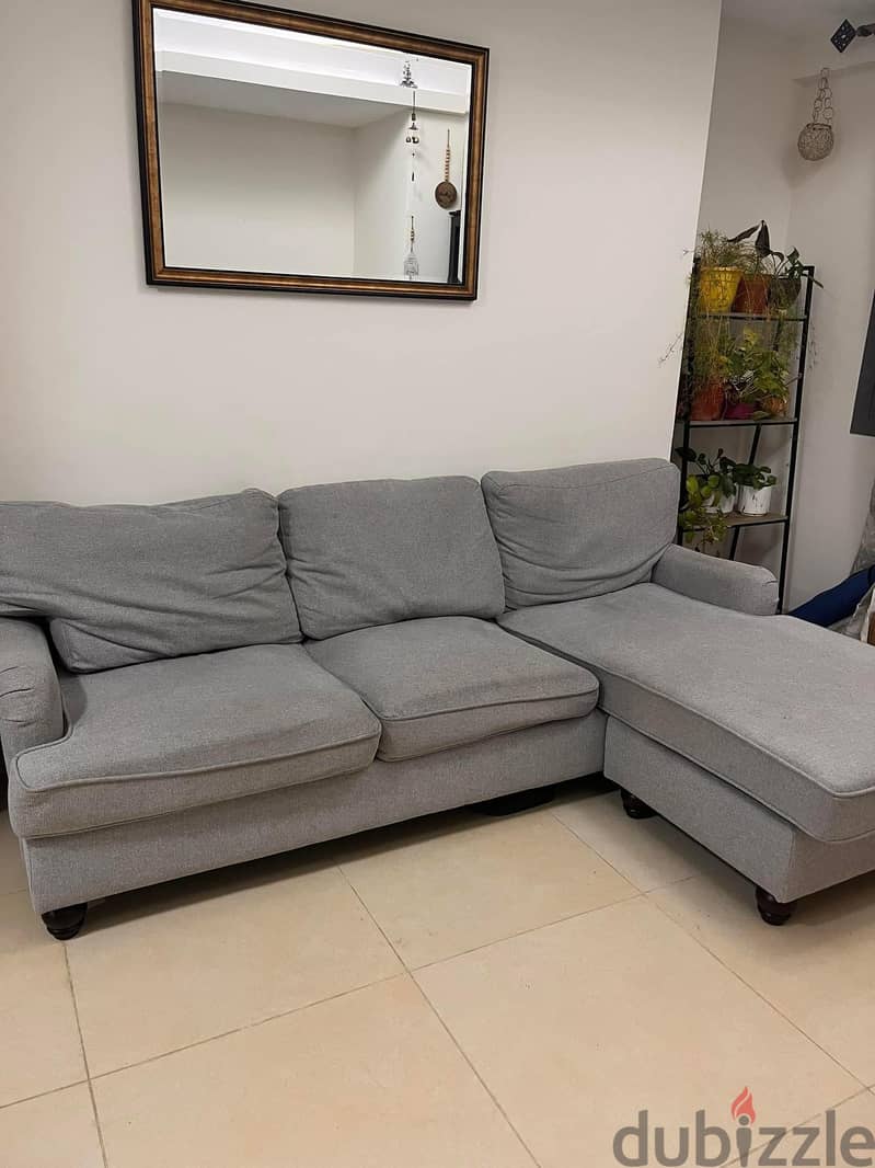 Home centre L shaped Sofa 1